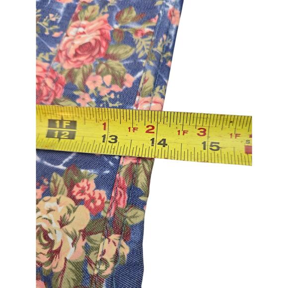 Alivila.Y Fashion Womens Vintage Floral Denim Overbust Corset Bustier Top XL - Picture 13 of 16